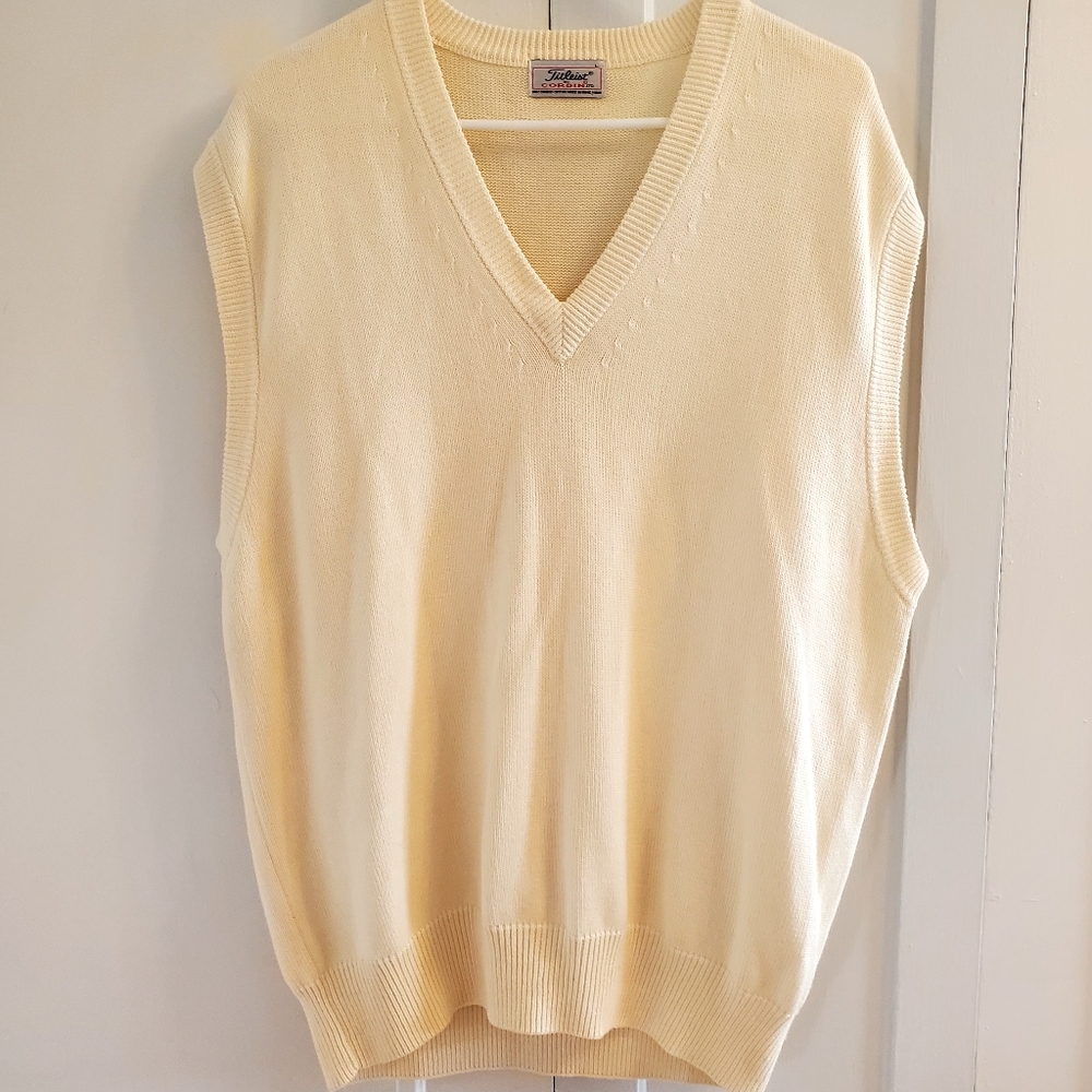 Vintage Tilteist By Corbin golf sweater vest